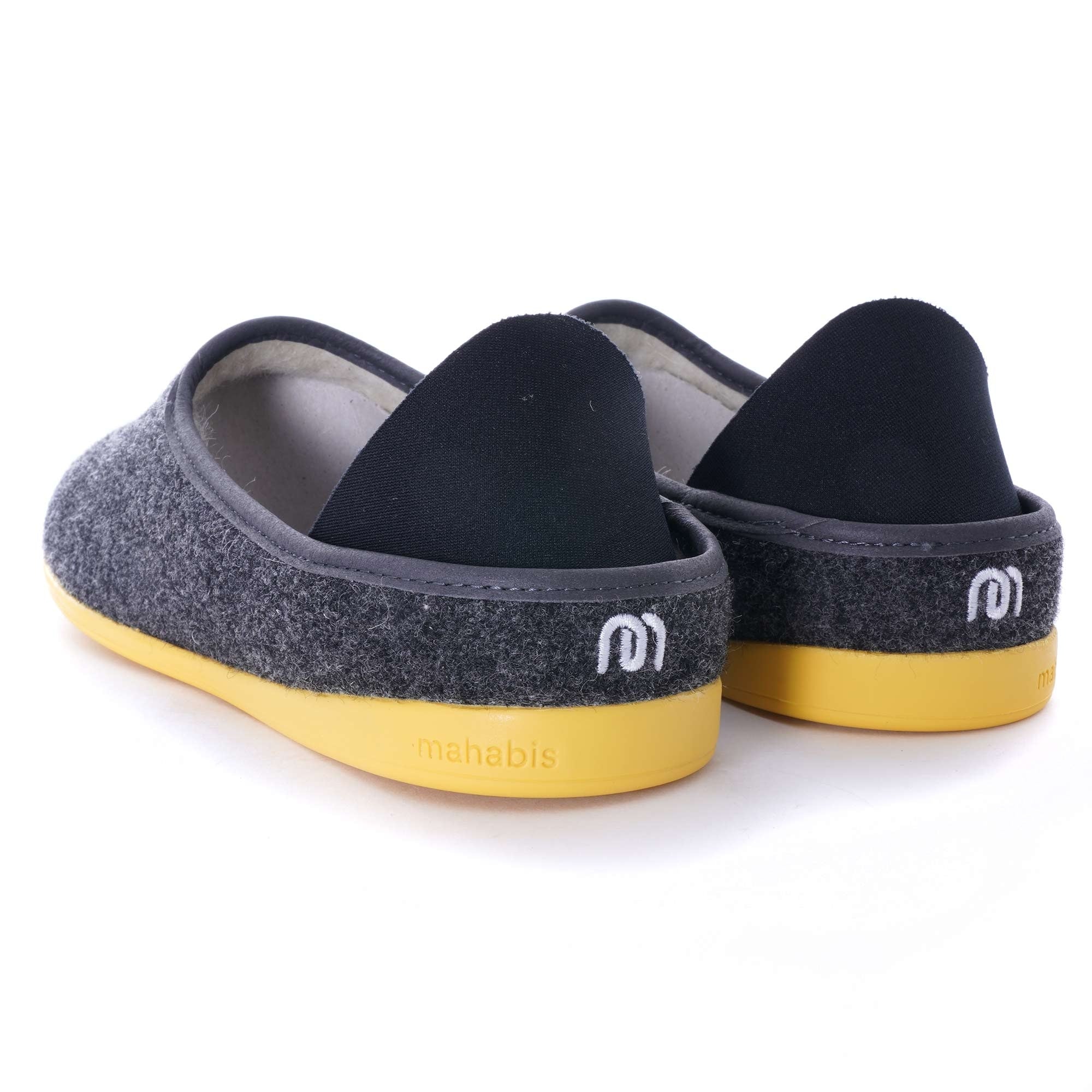 Womens Classic - Dark Grey/Yellow