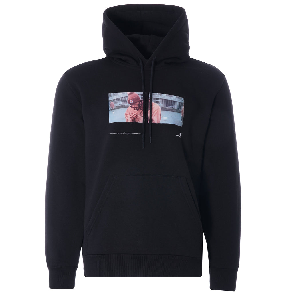 Hooded Backyard Sweatshirt - Black