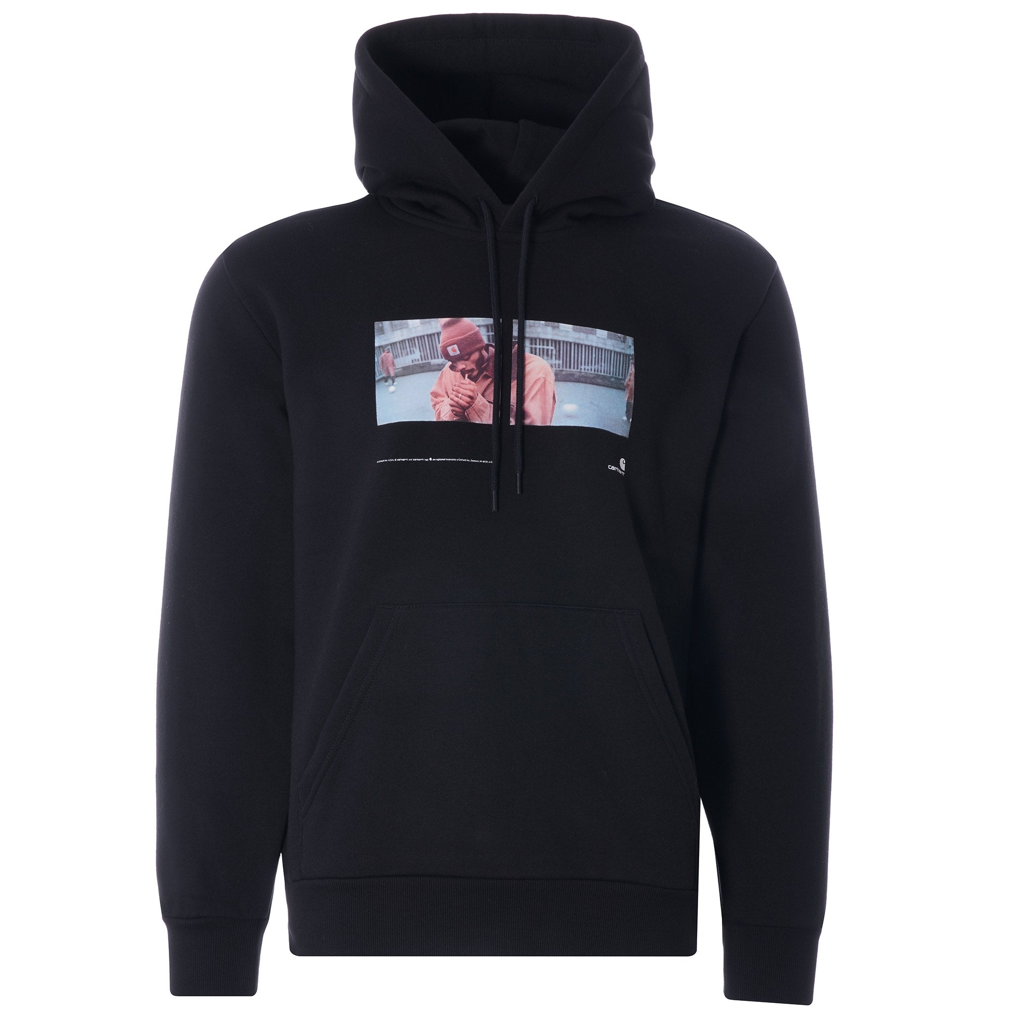 Hooded Backyard Sweatshirt - Black