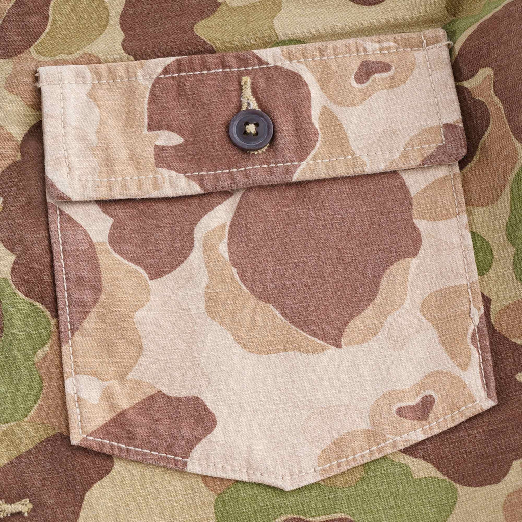 Patched Mill Bakers Jacket - Camo