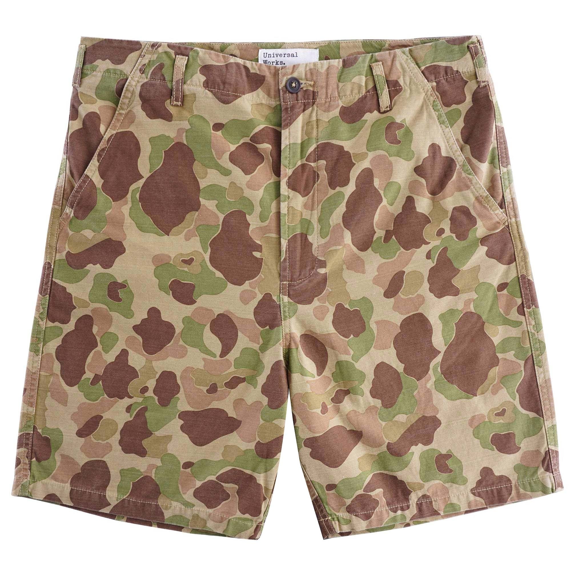 Loose Short - Olive Camo