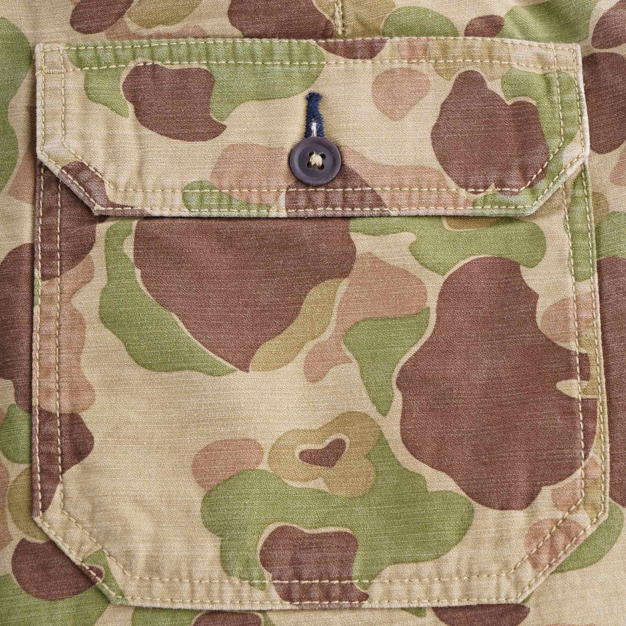 Loose Short - Olive Camo