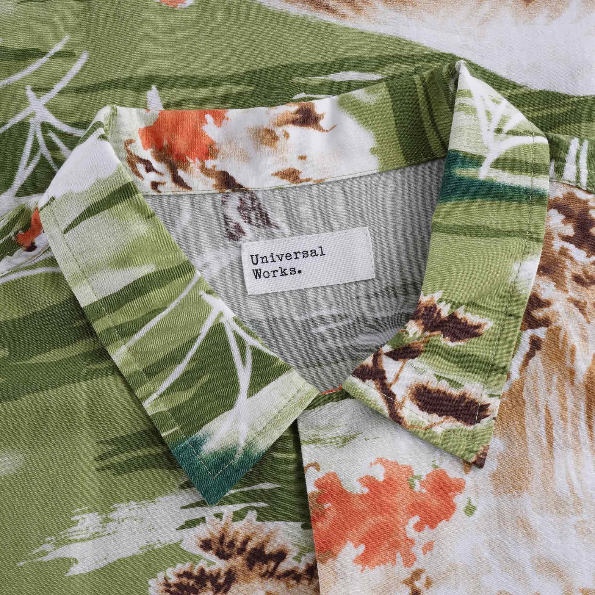 Road Shirt Fuji Summer Print - Green
