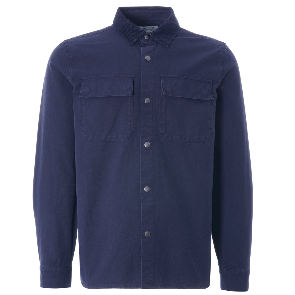 Nico Cord Overshirt - Navy