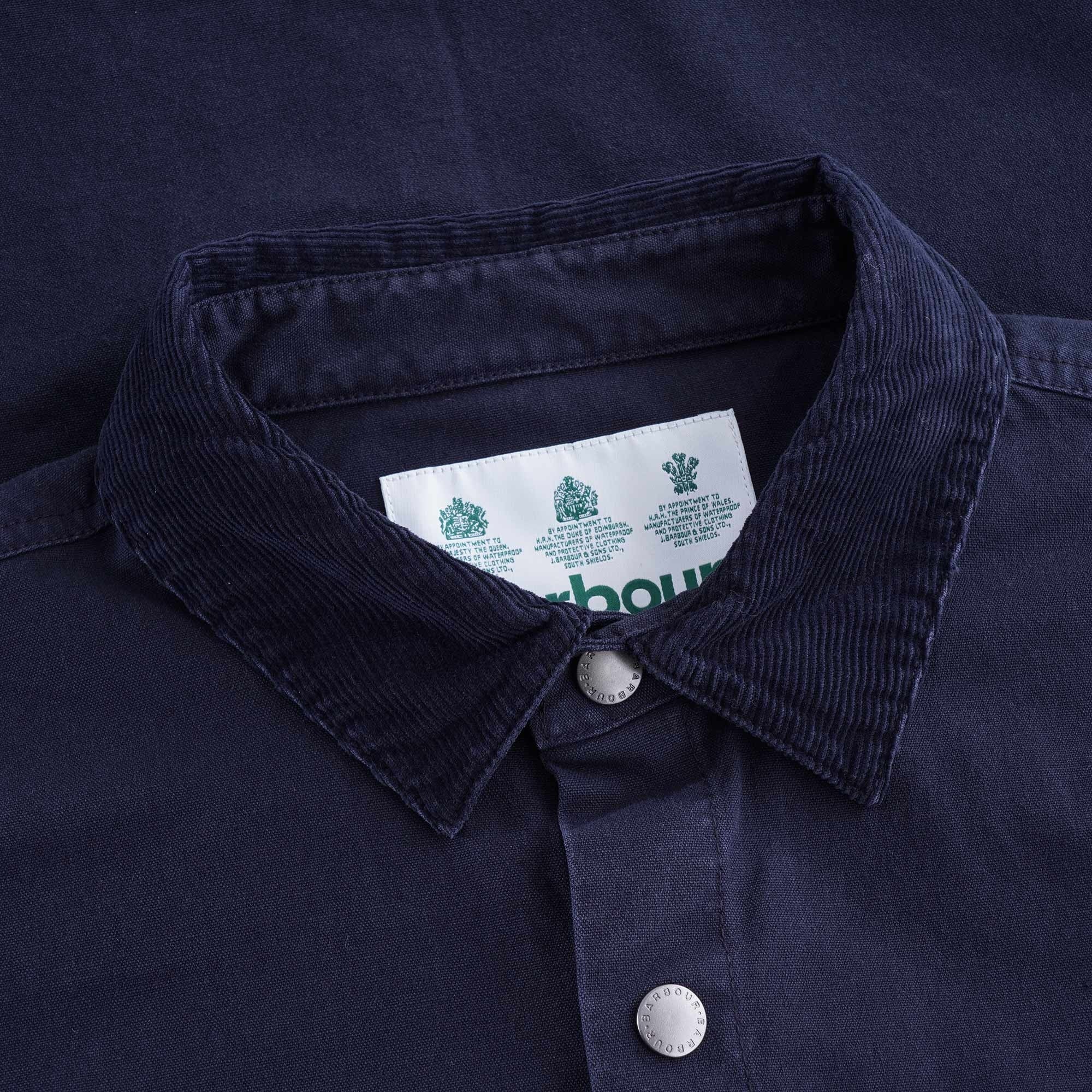 Nico Cord Overshirt - Navy