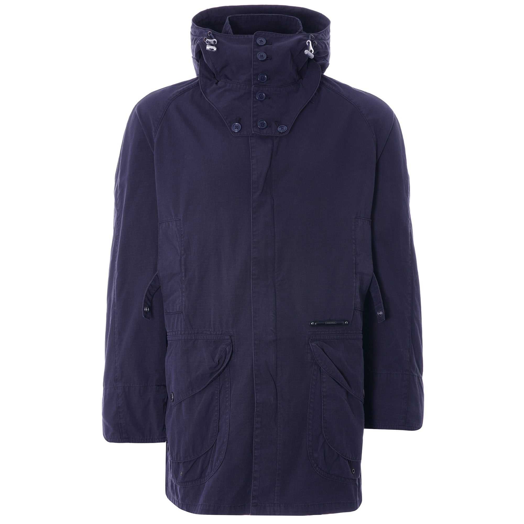 Barbour Gold Standard Overdyed Beaufort Casual Jacket - Navy
