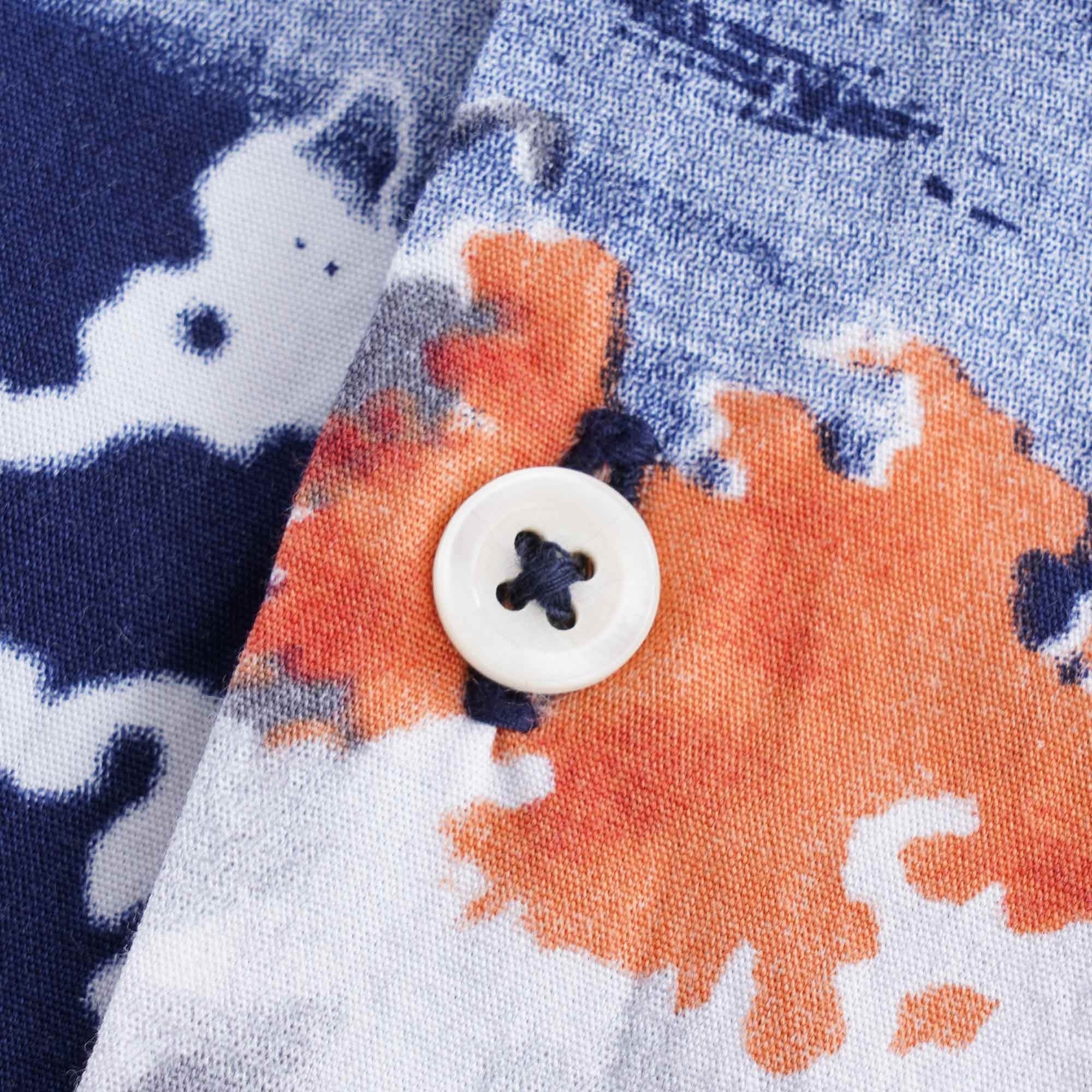 Road Shirt Fuji Summer Print - Navy