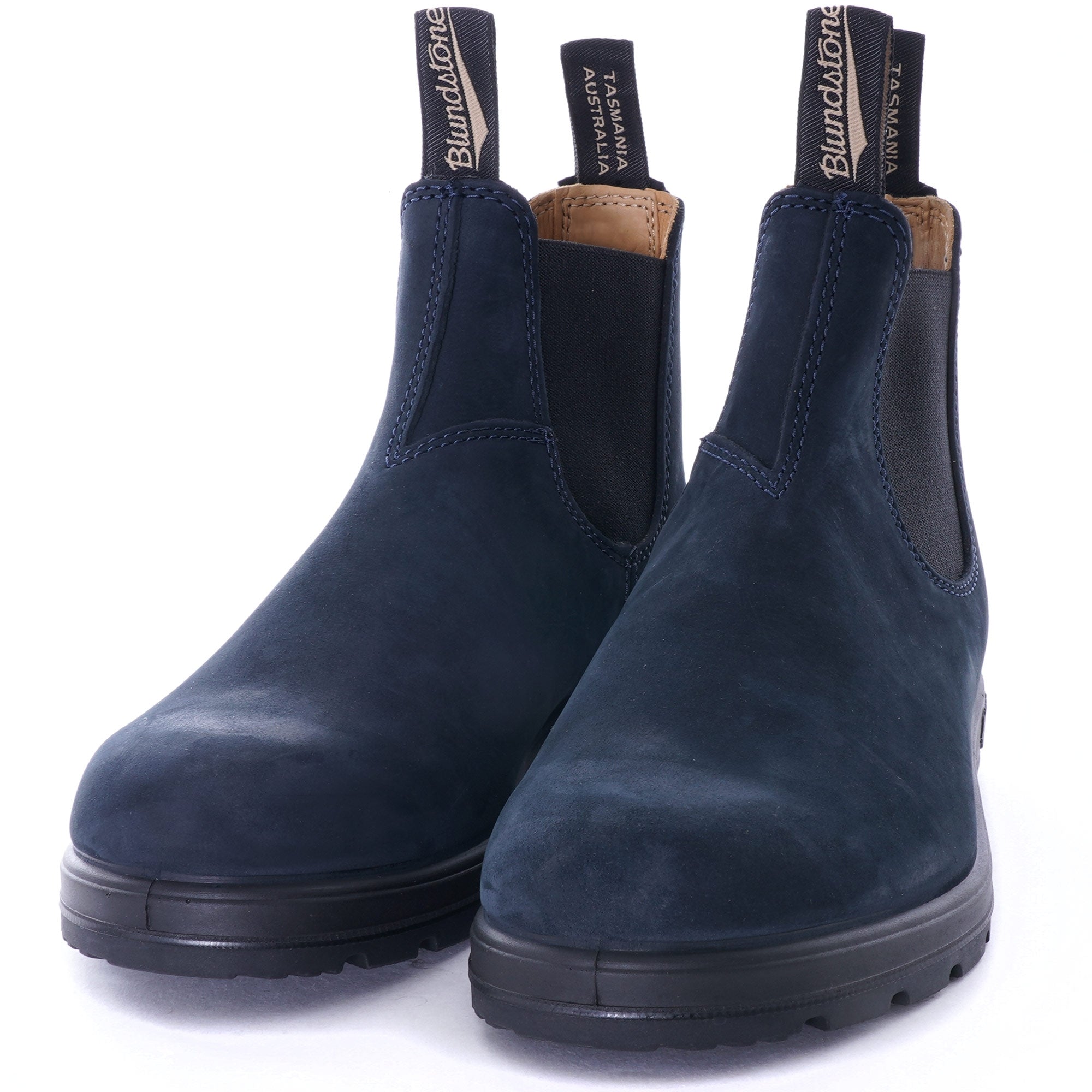 1940 Nubuck Leather Boot - Navy