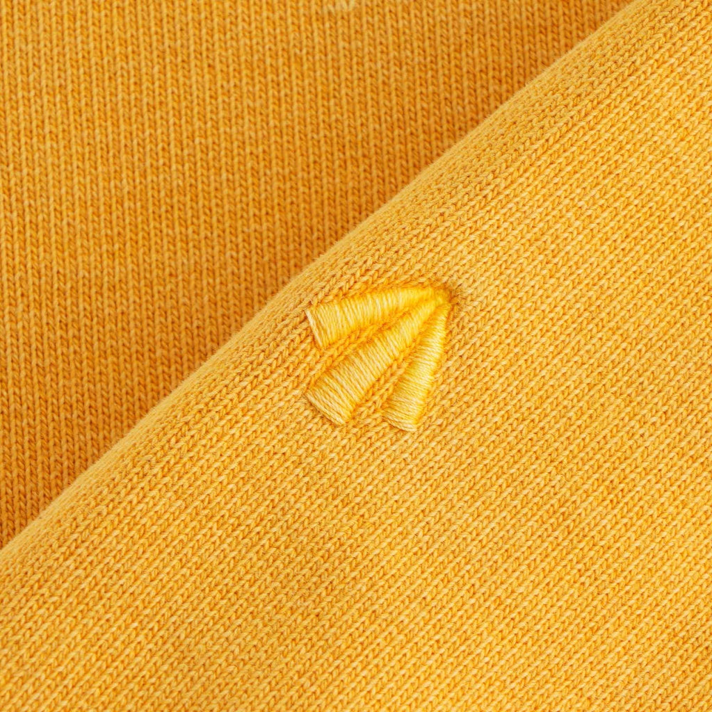 Embroidered Arrow Crew Sweatshirt - Racing Gold