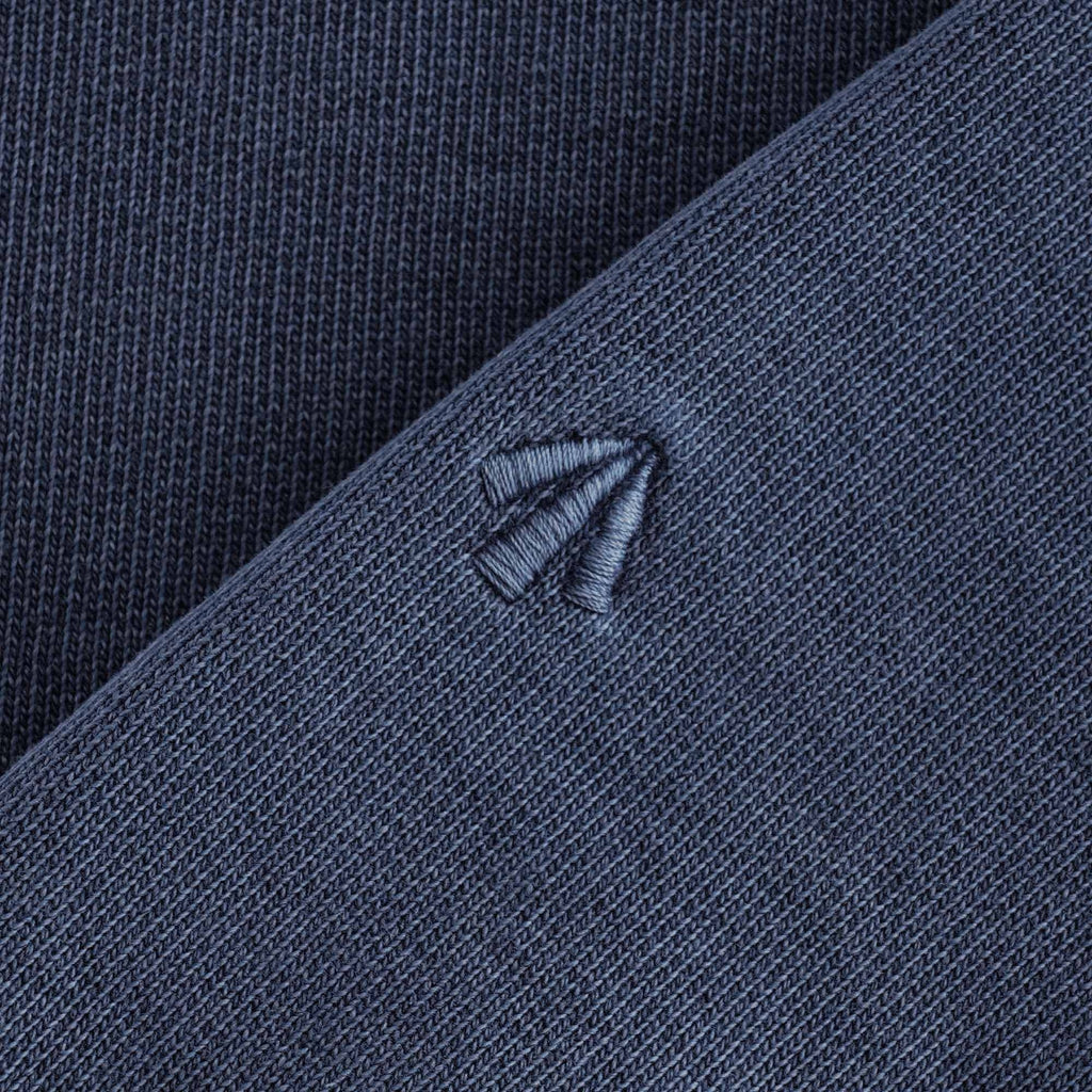 Embroidered Arrow Crew Sweatshirt - Black Navy