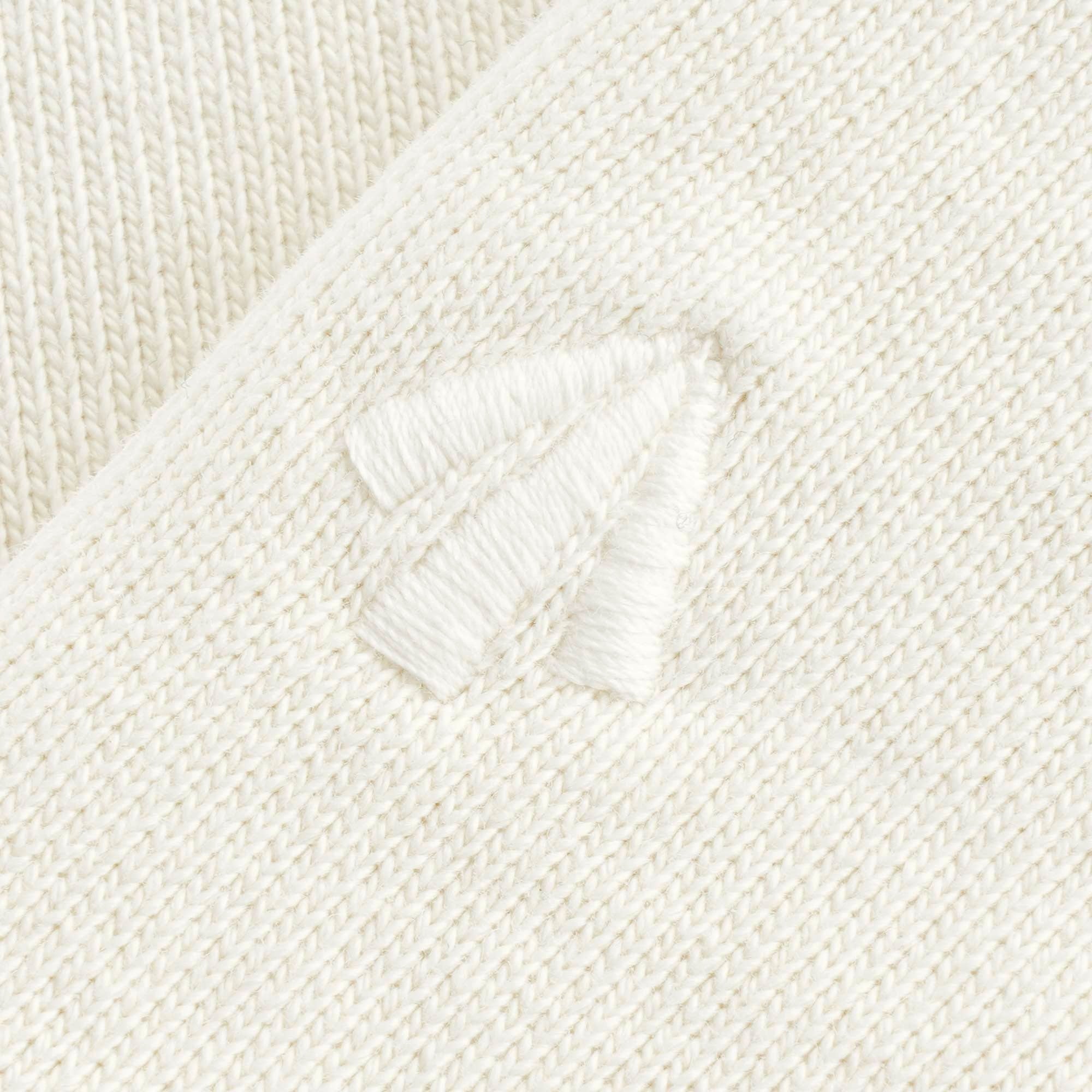 Embroidered Arrow Crew Sweatshirt - Natural