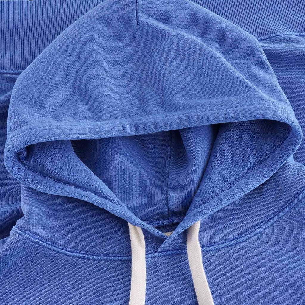 Embroidered Arrow Hoodie - Washed Blue