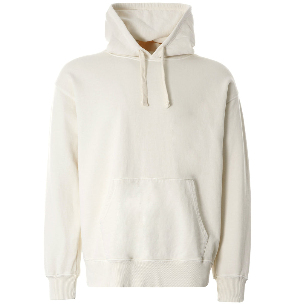 Embroidered Arrow Hoodie - Natural