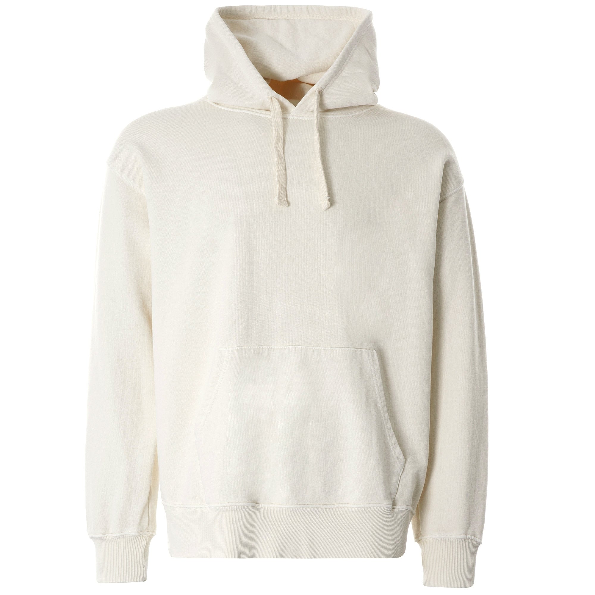 Embroidered Arrow Hoodie - Natural
