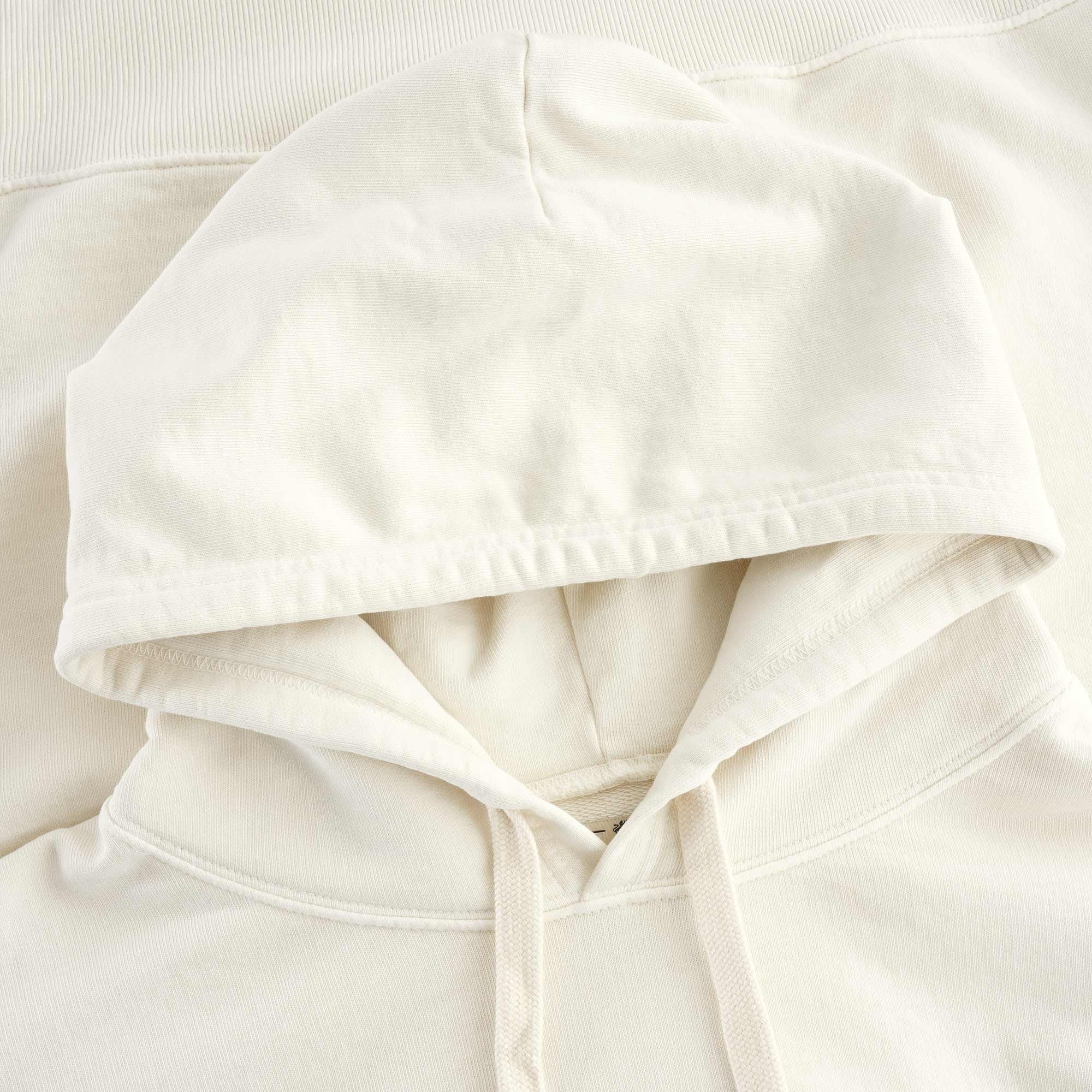 Embroidered Arrow Hoodie - Natural