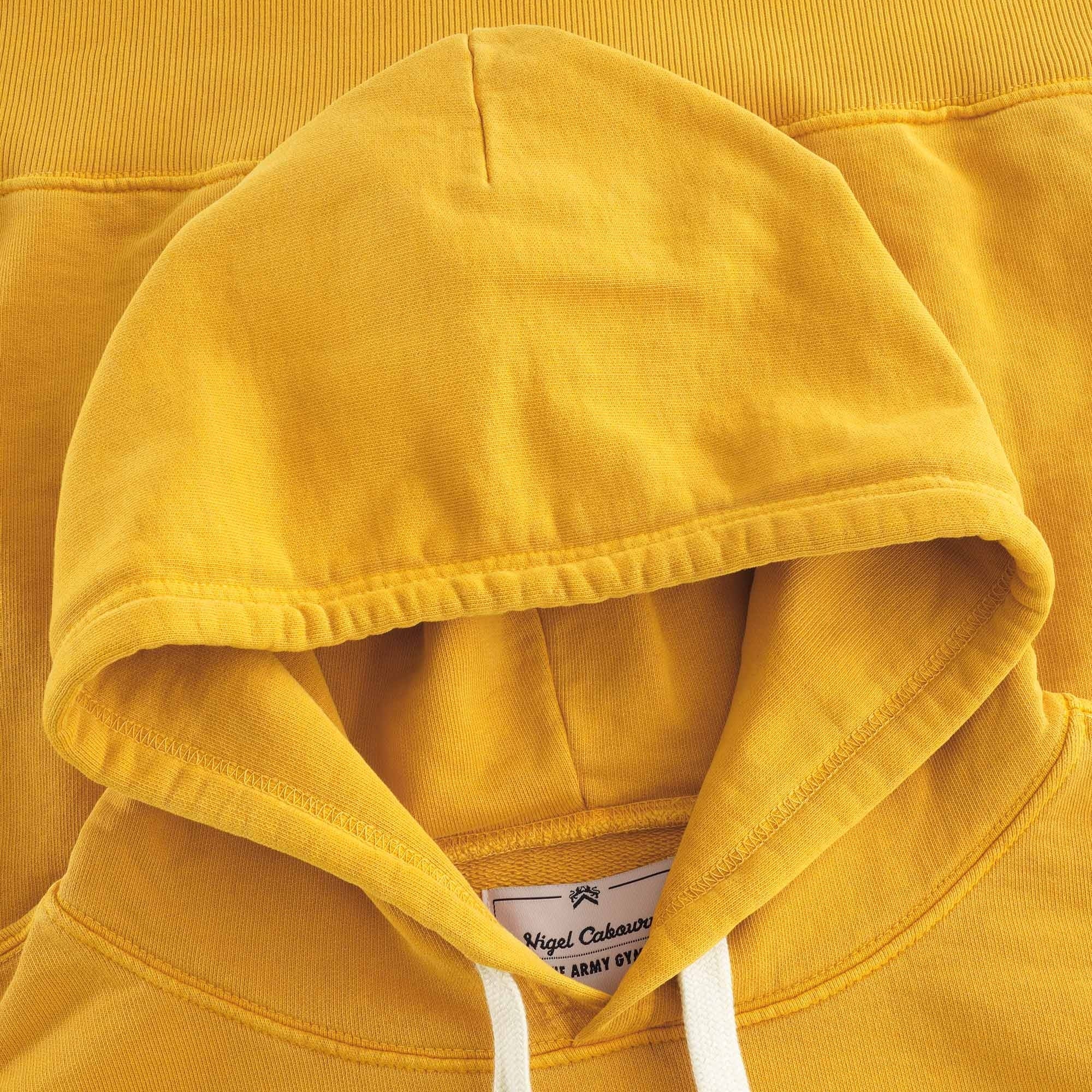 Embroidered Arrow Hoodie - Racing Gold