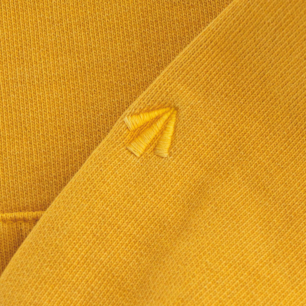 Embroidered Arrow Hoodie - Racing Gold