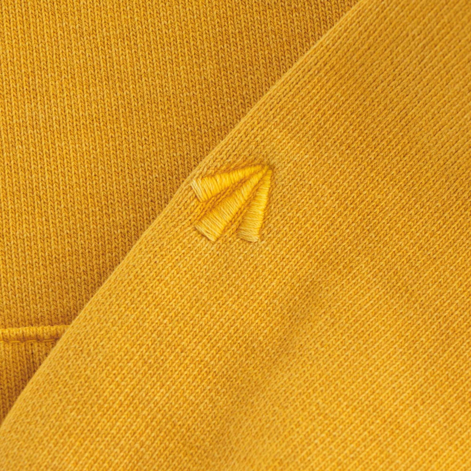 Embroidered Arrow Hoodie - Racing Gold