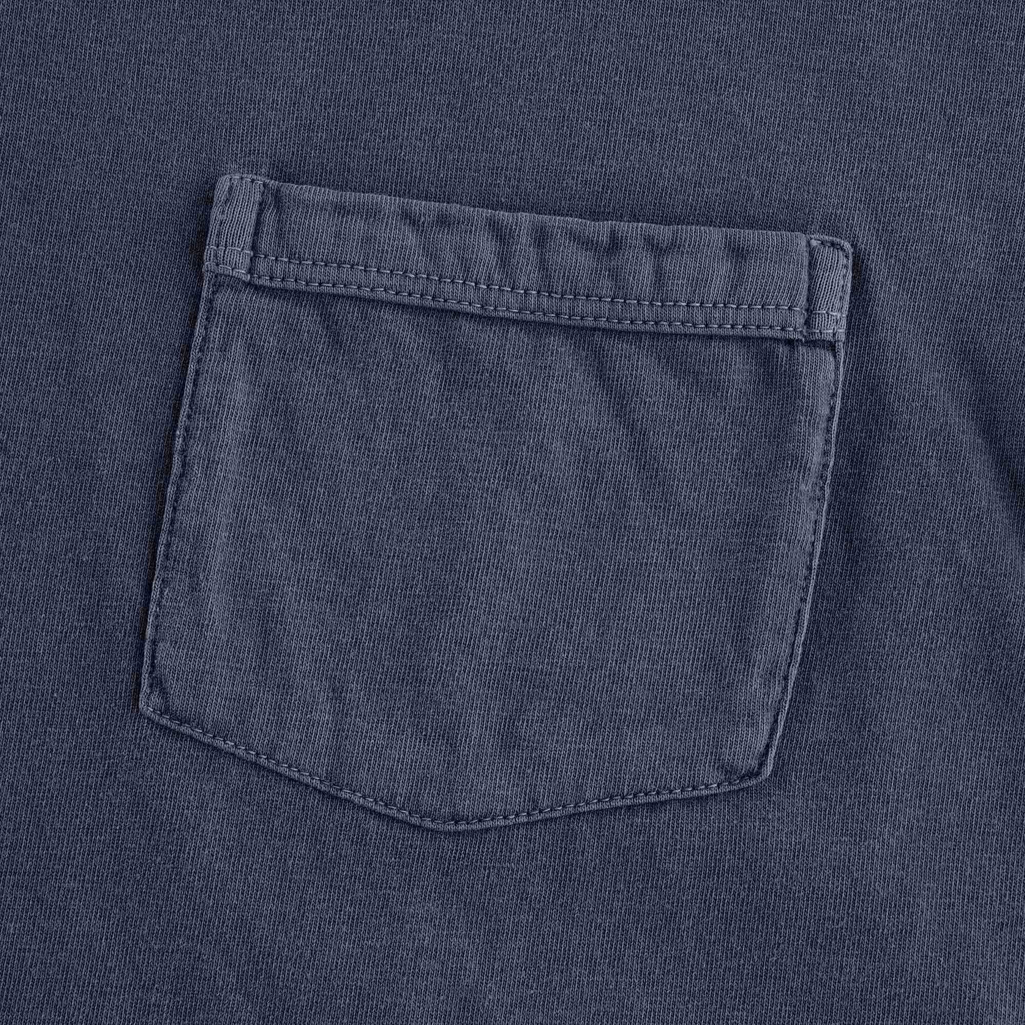 Military Pocket T-Shirt - Black Navy