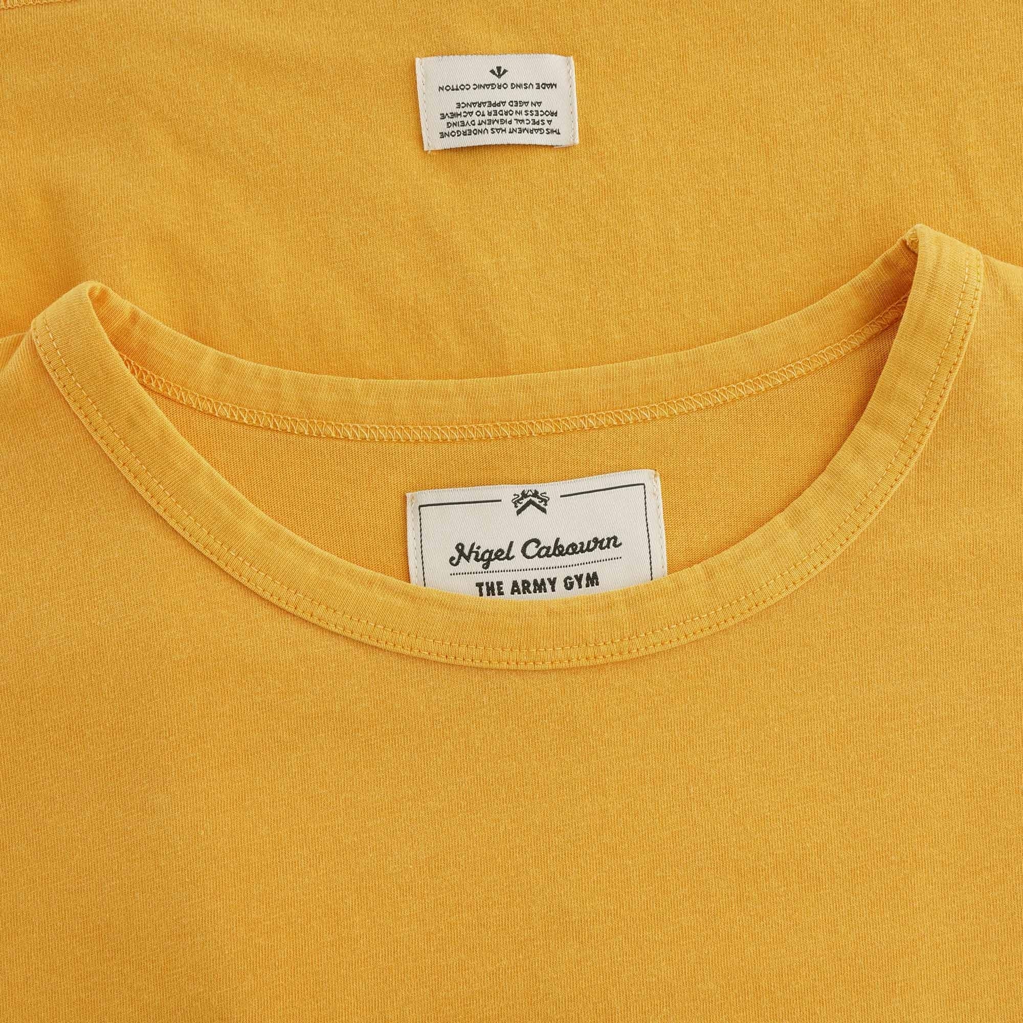Military Pocket T-Shirt - Racing Gold
