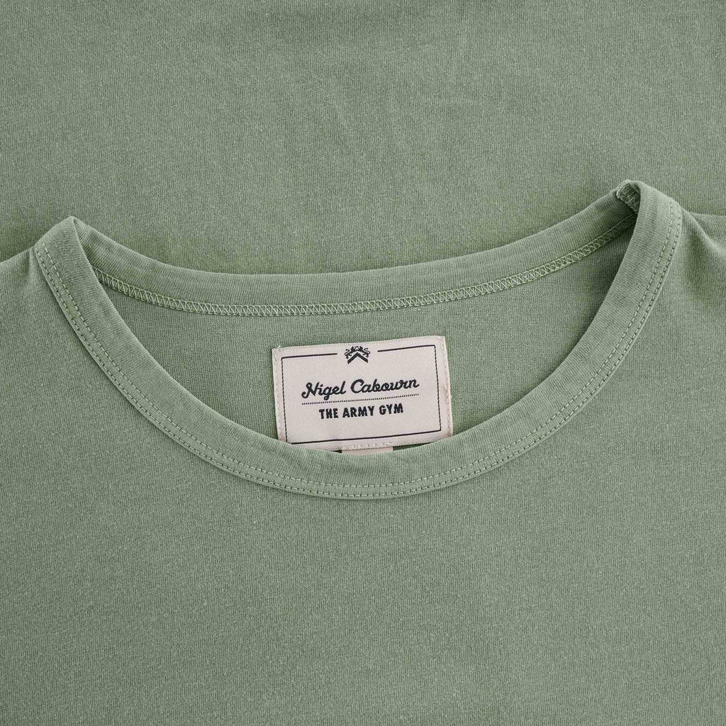Military Pocket T-Shirt - Washed Army