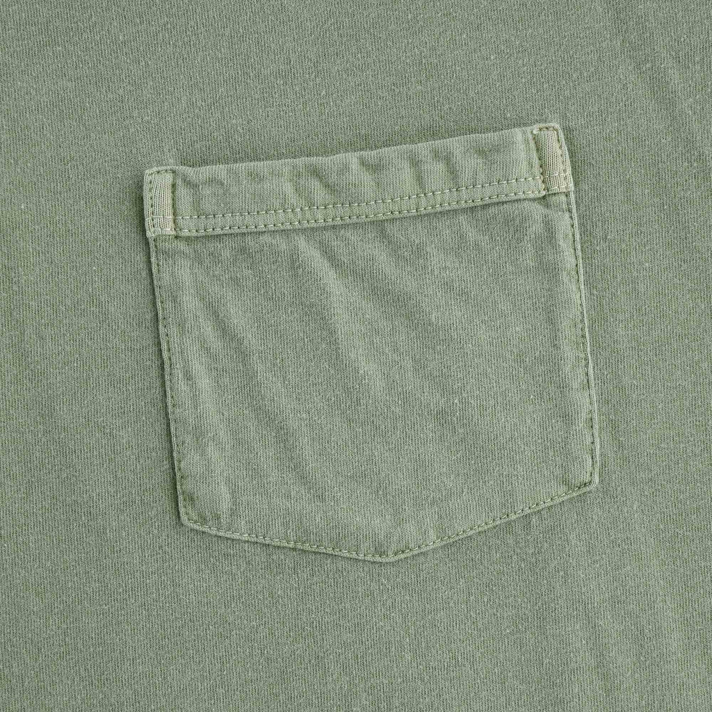 Military Pocket T-Shirt - Washed Army