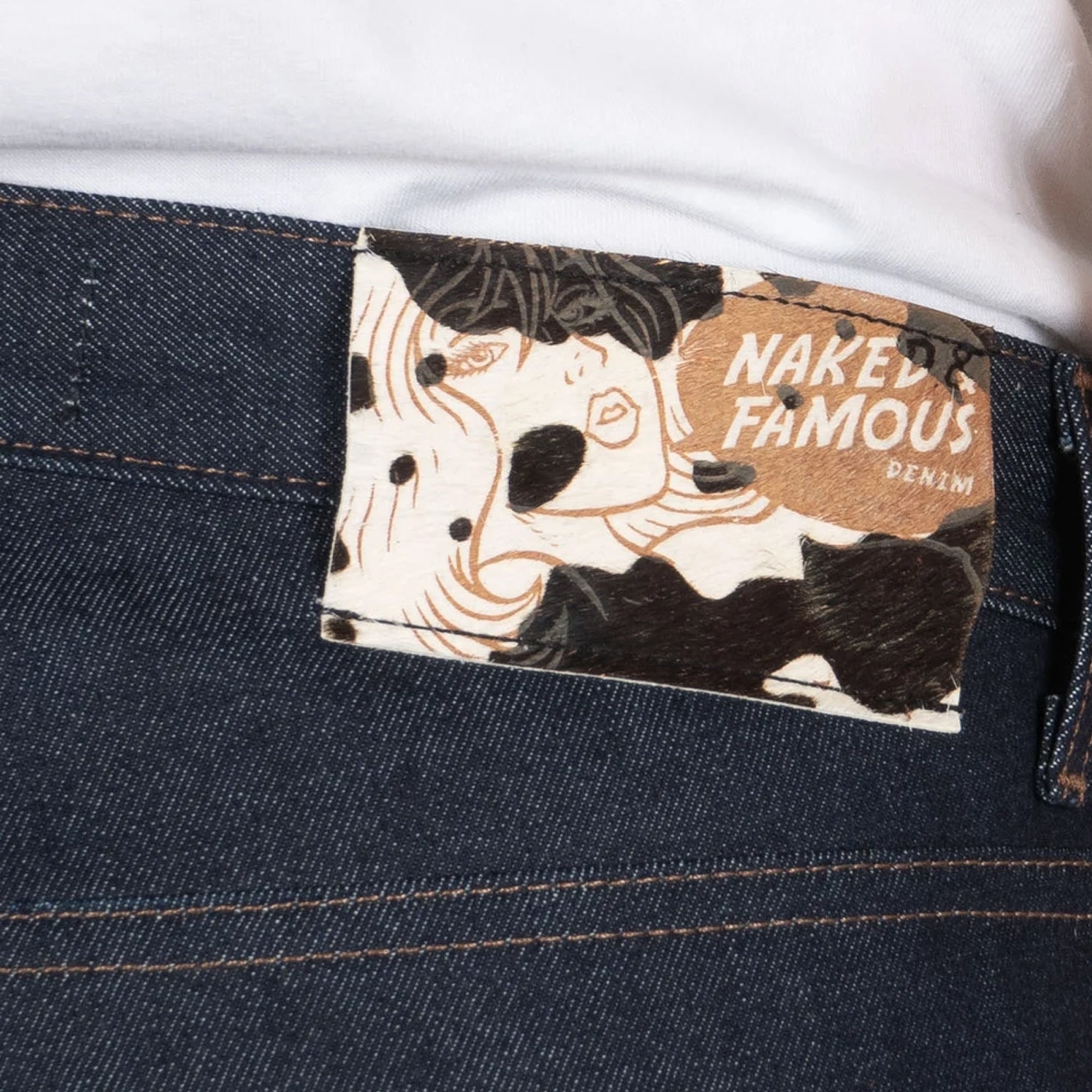 Easy Guy Milk Selvedge Denim Jeans - Indigo