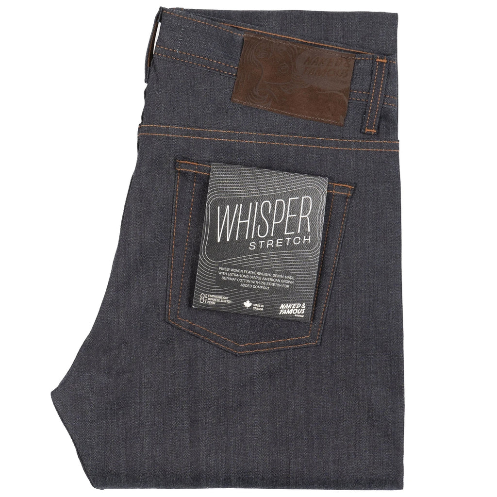 Weird Guy Whisper Stretch Denim - Indigo