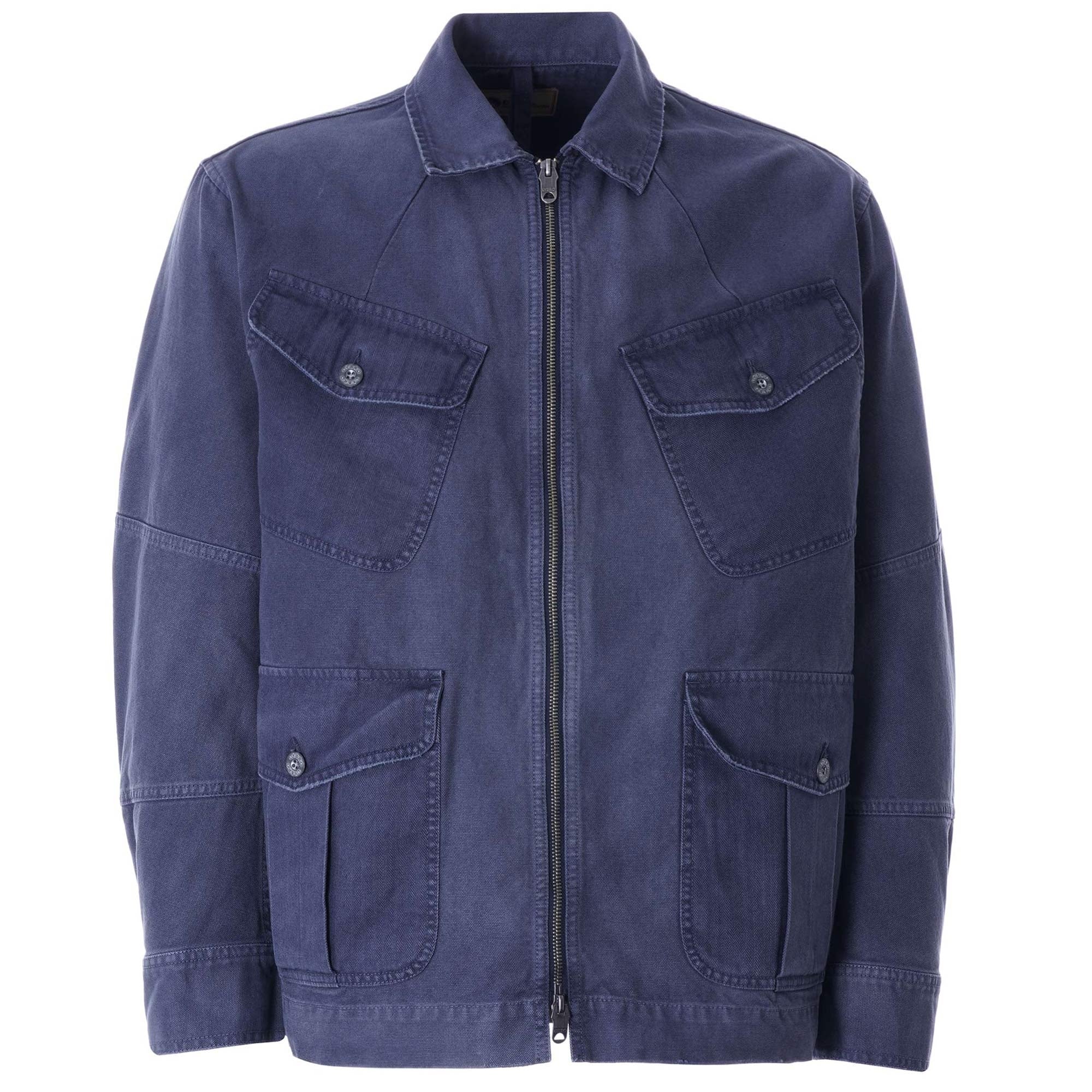 Race Jacket - Black Navy