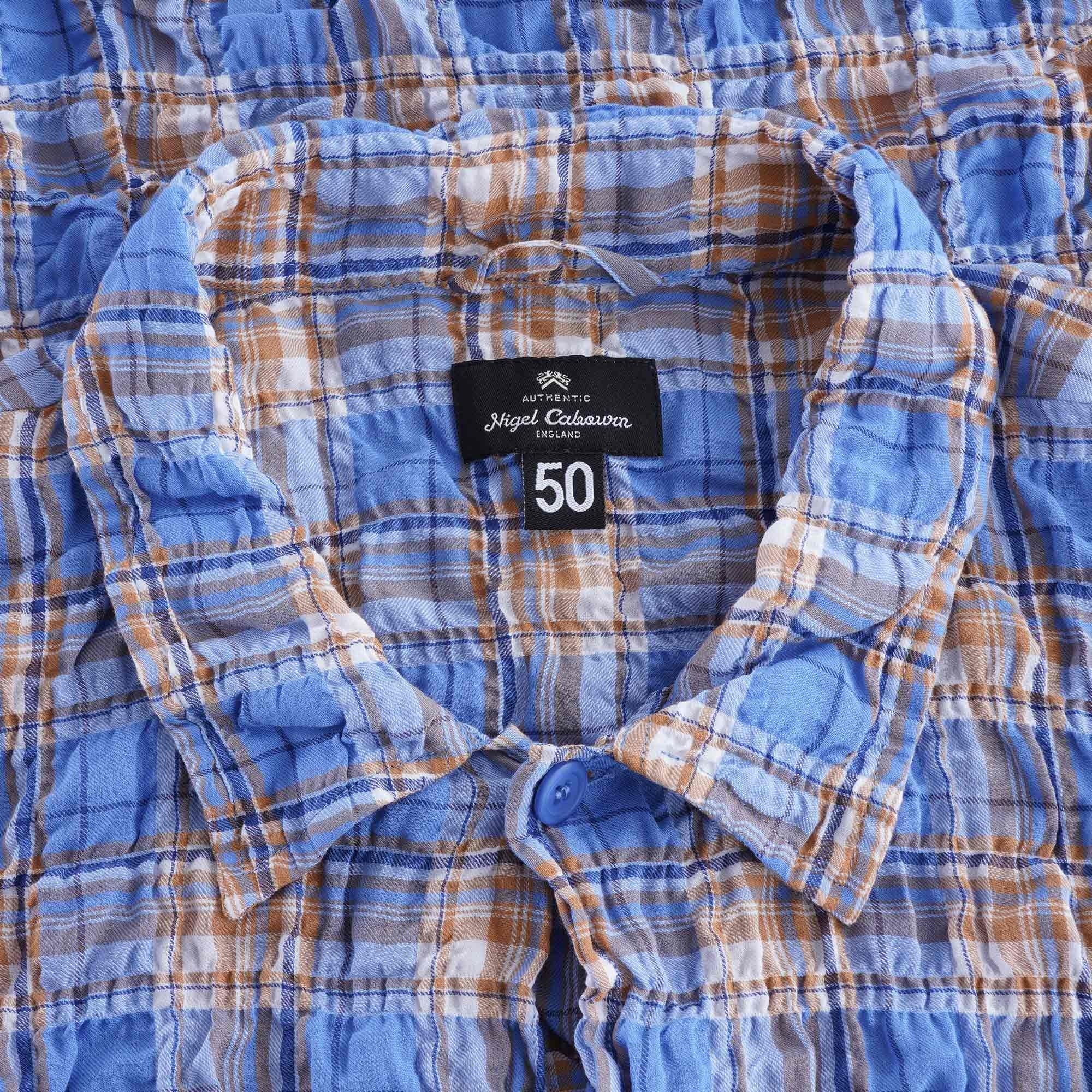 Frankies Shirt - Blue Check