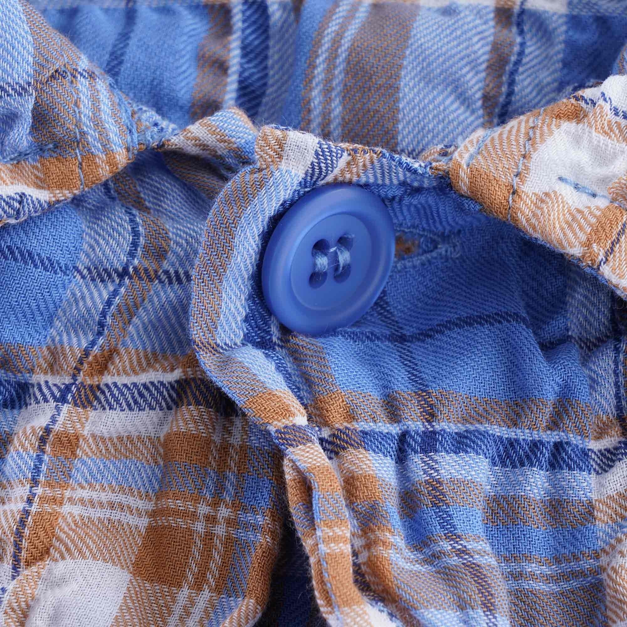 Frankies Shirt - Blue Check