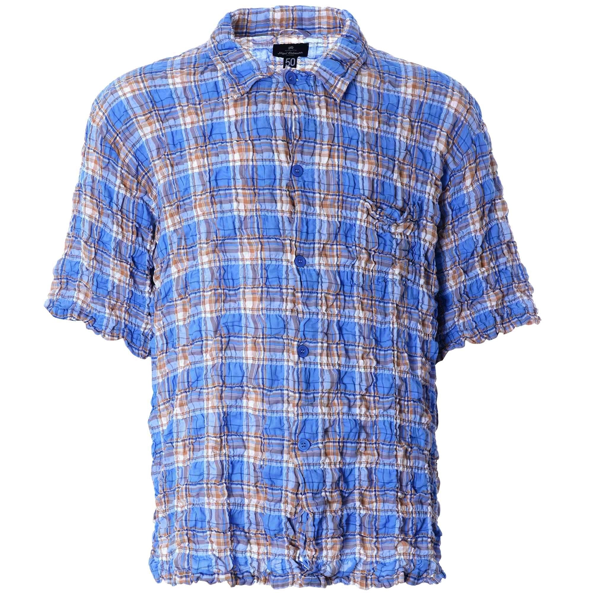 Frankies Shirt - Blue Check