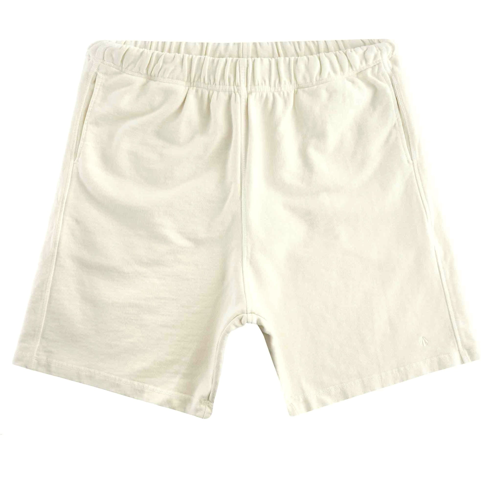 Embroidered Arrow Shorts - Natural