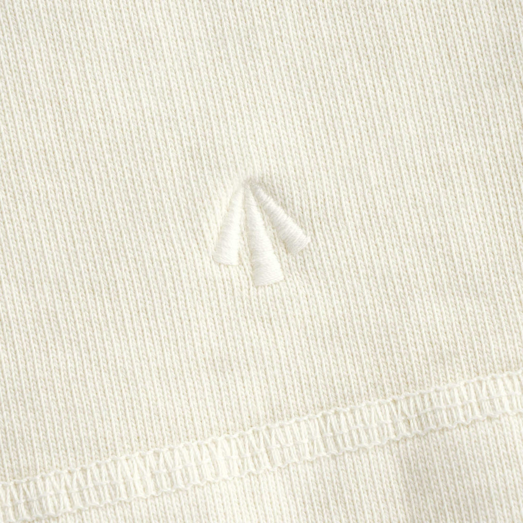 Embroidered Arrow Shorts - Natural