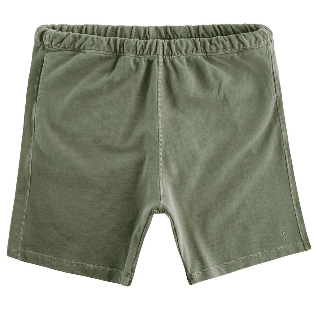Embroidered Arrow Shorts - Washed Army