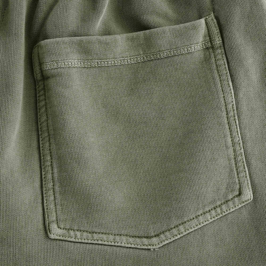 Embroidered Arrow Shorts - Washed Army