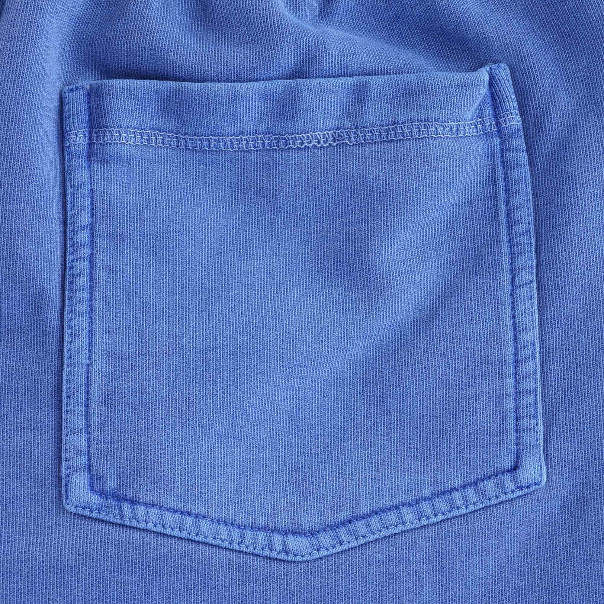 Embroidered Arrow Shorts - Washed Blue
