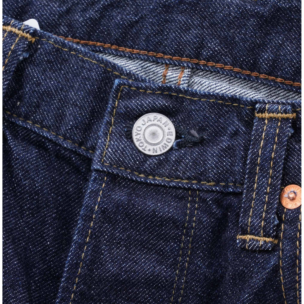 11oz Kaihara Regular Tapered Cropped Fit Jeans - Indigo