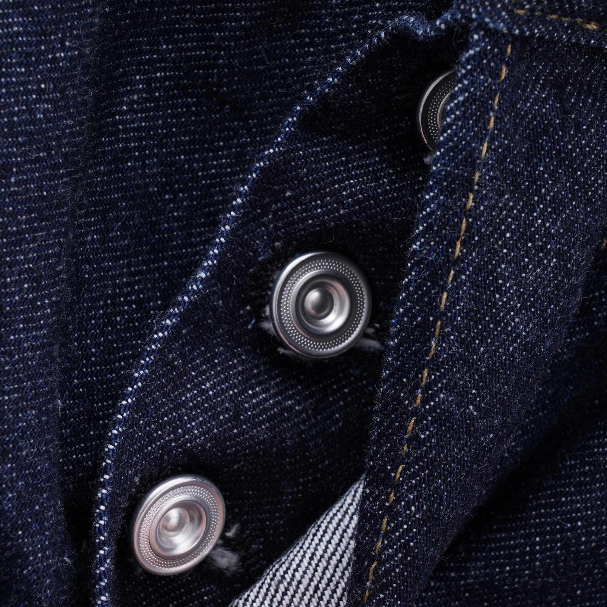 11oz Kaihara Regular Tapered Cropped Fit Jeans - Indigo