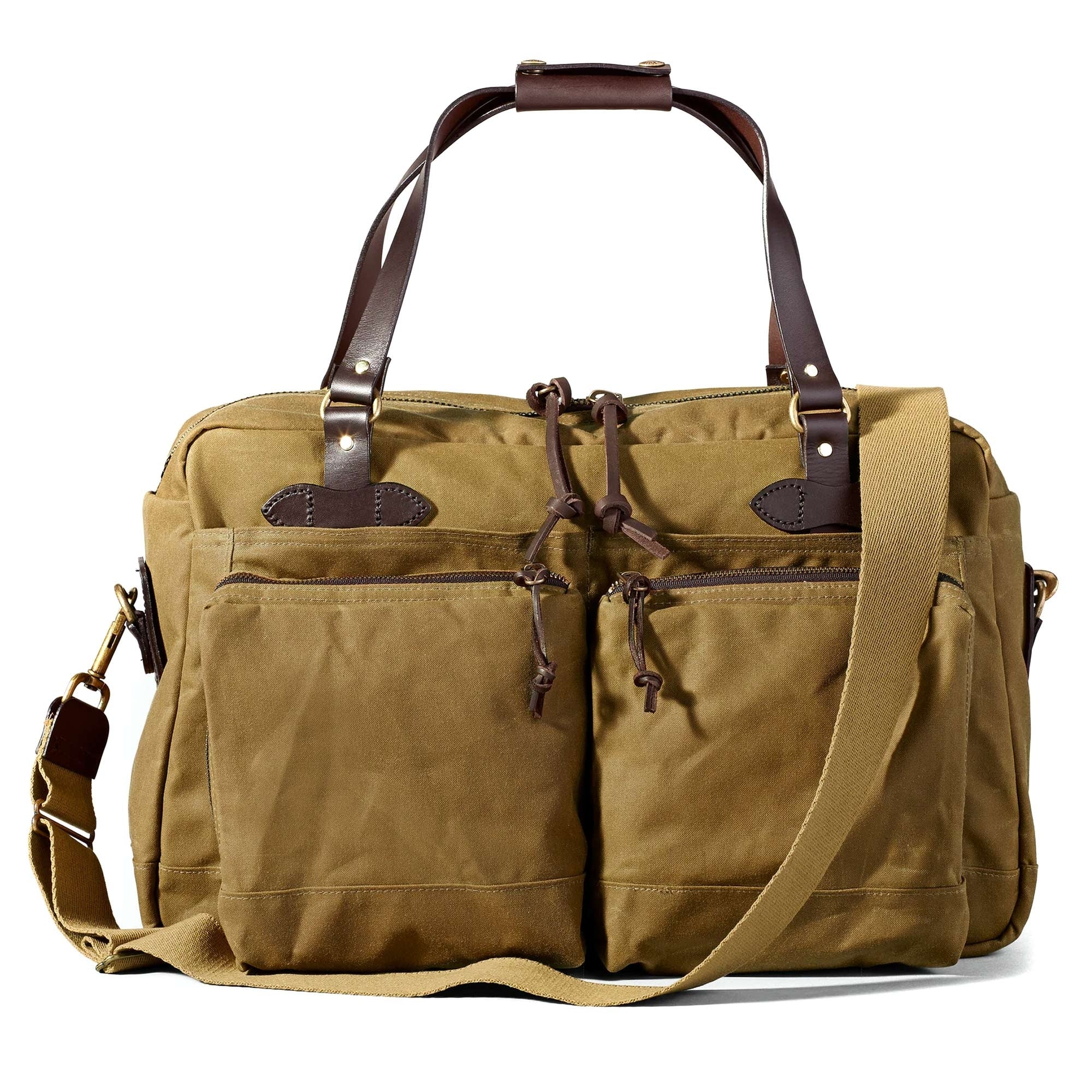 48 Hour Tin Cloth Duffle Bag - Dark Tan