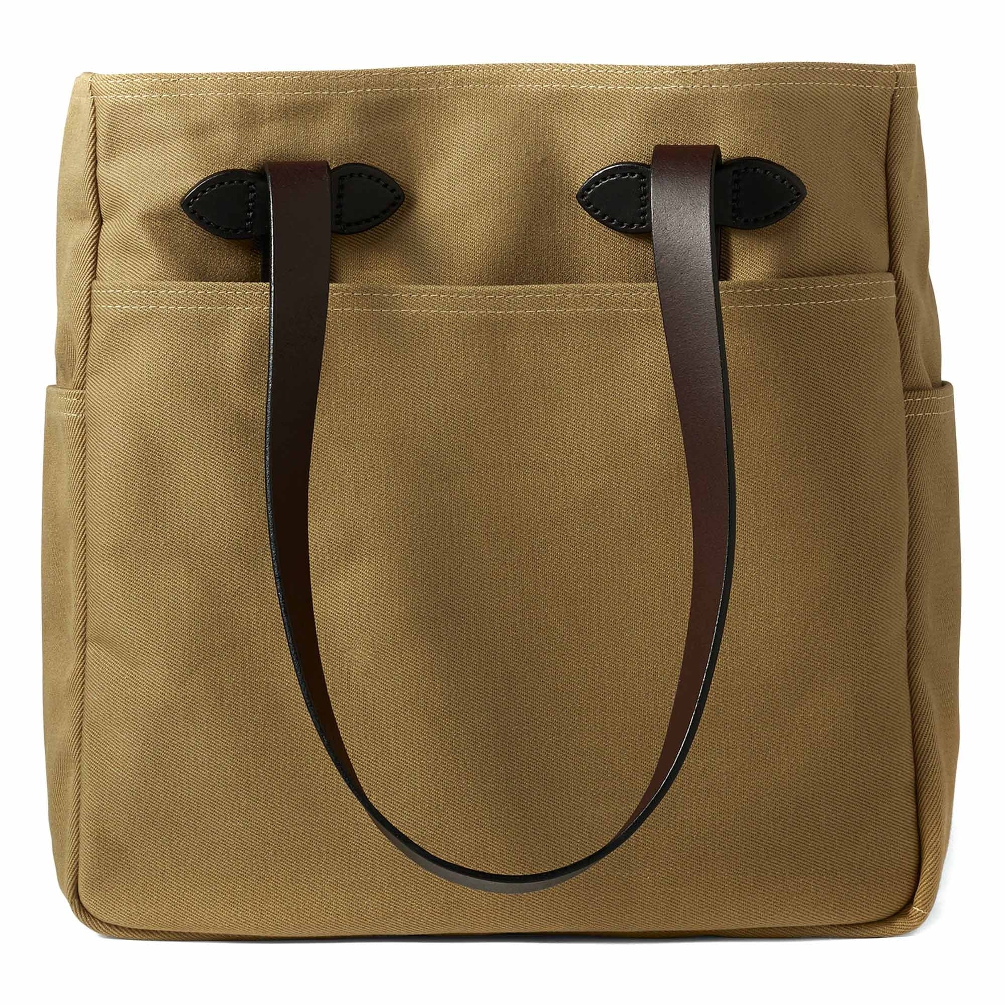 Tote Bag (Without Zip) -  Dark Tan