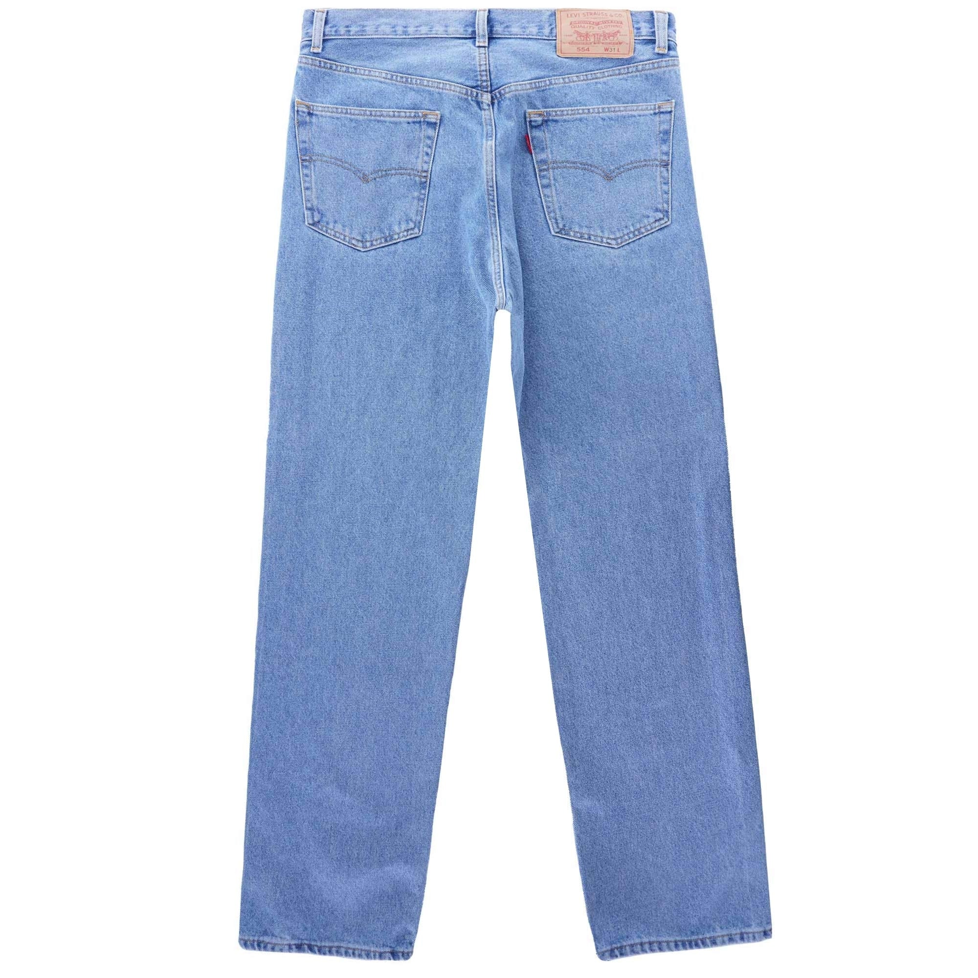 554 Relaxed 80s Jeans - Bright Stone