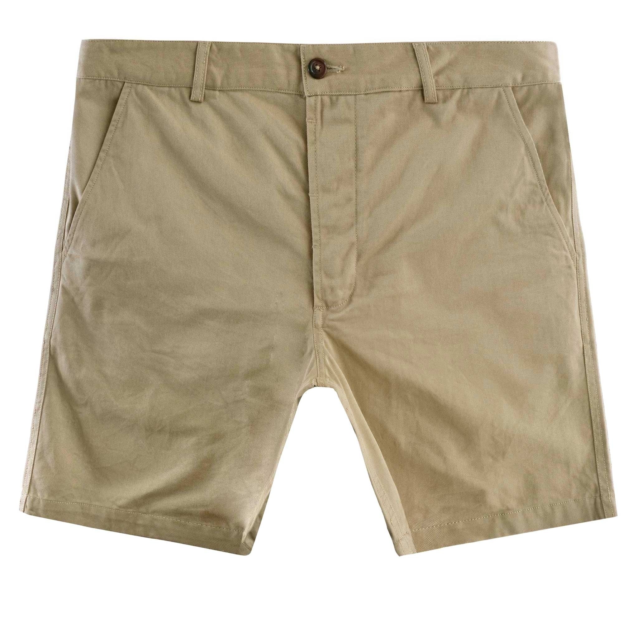 Twill Deck Shorts - Tan