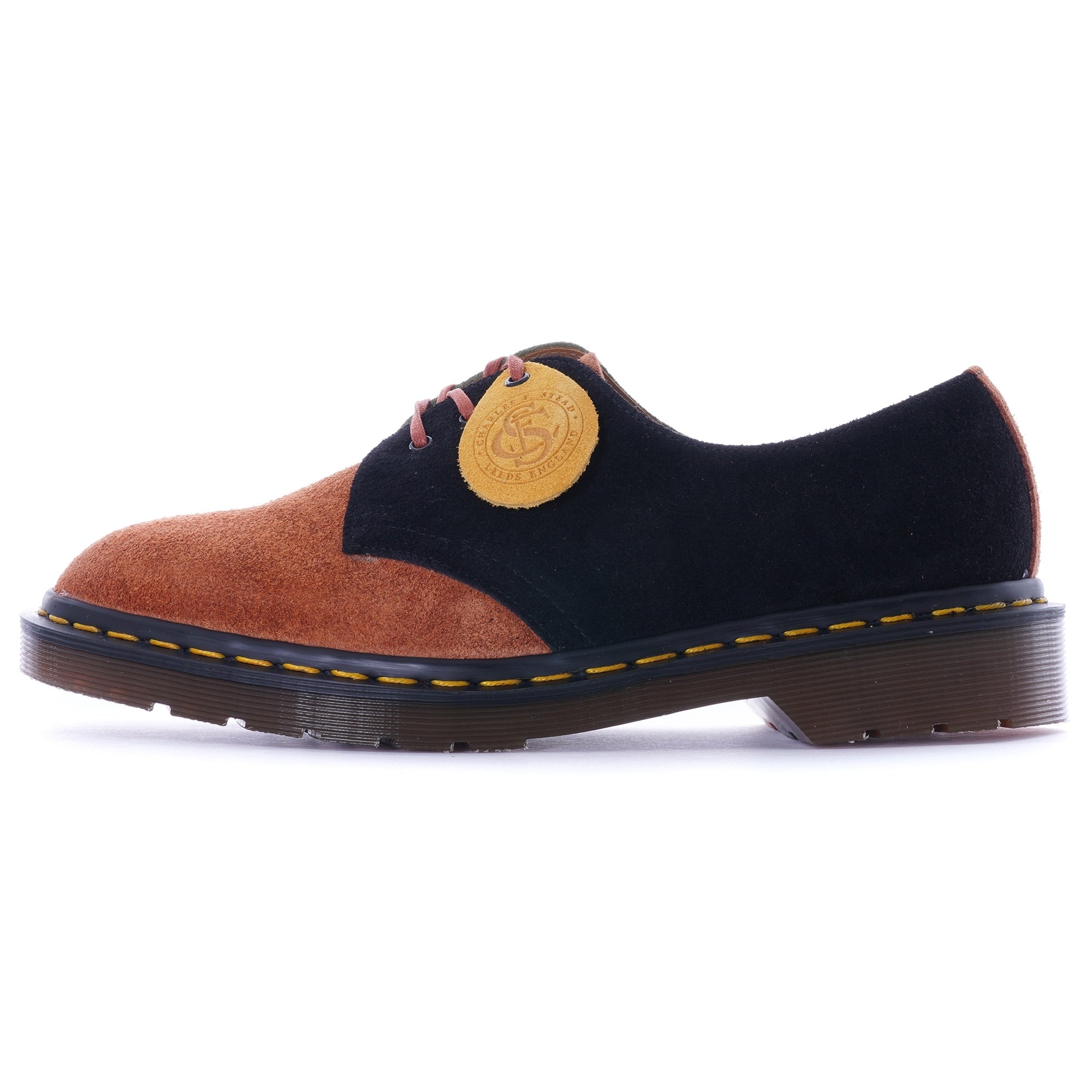 1461 Suede Lace Up Shoes - Tan/Army