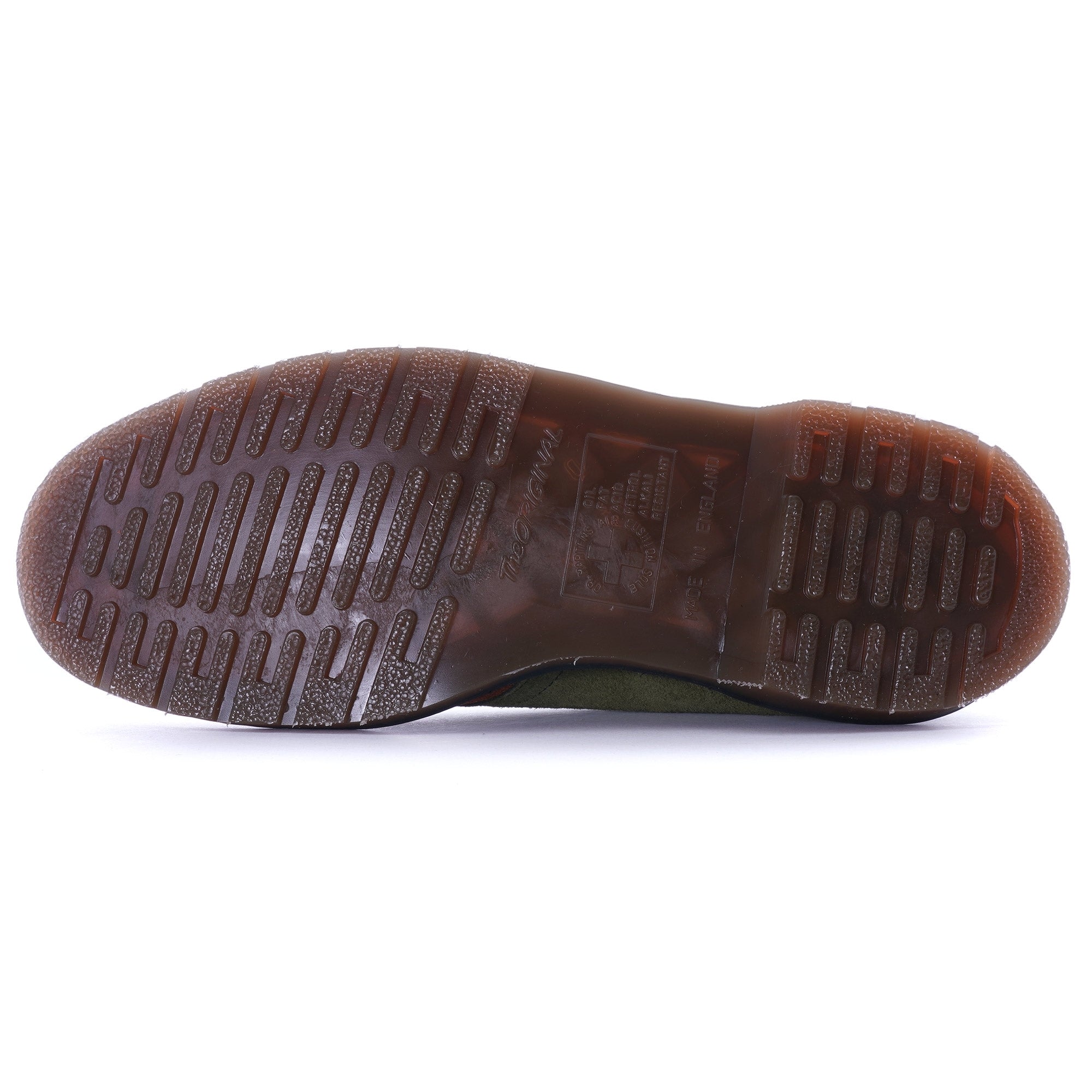 1461 Suede Lace Up Shoes - Tan/Army