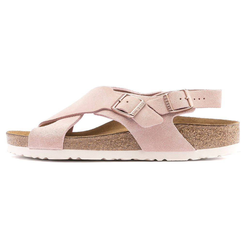 Tulum Suede Leather - Light Rose