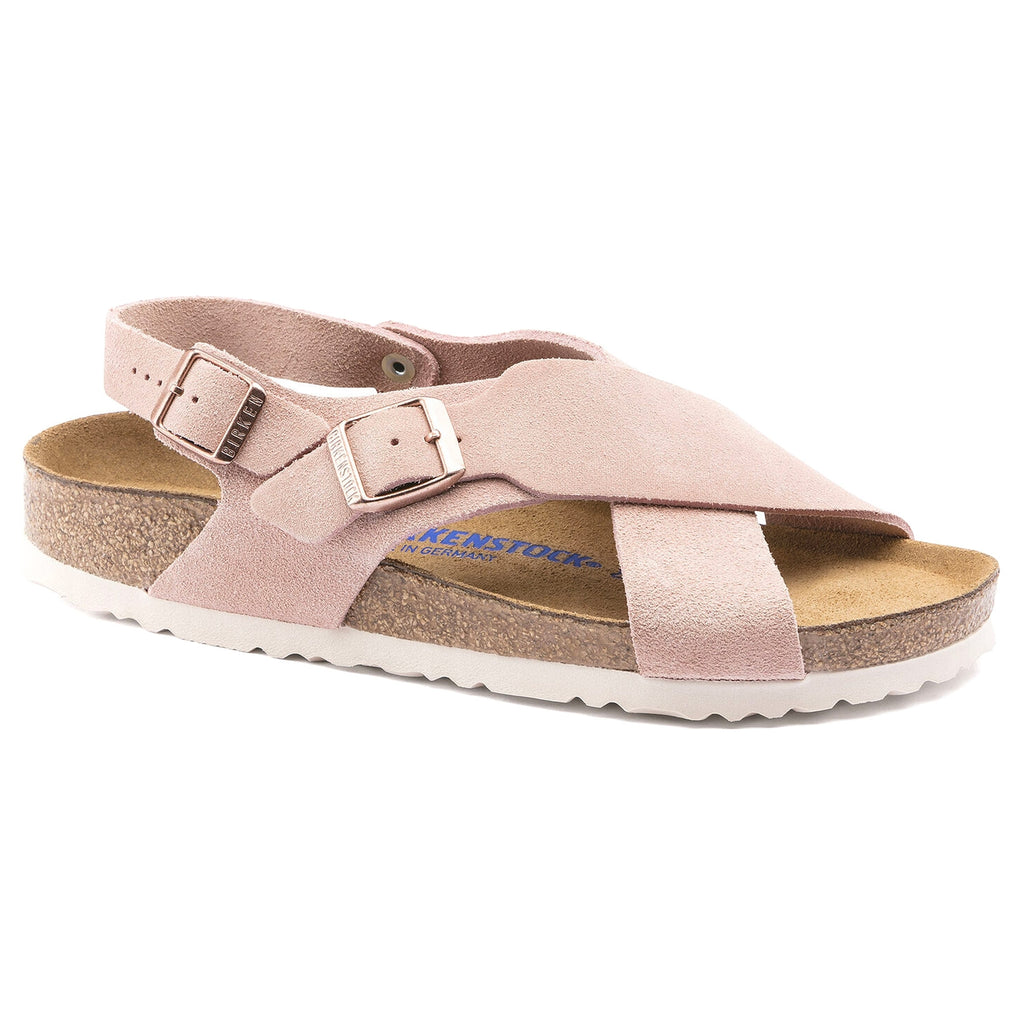 Tulum Suede Leather - Light Rose