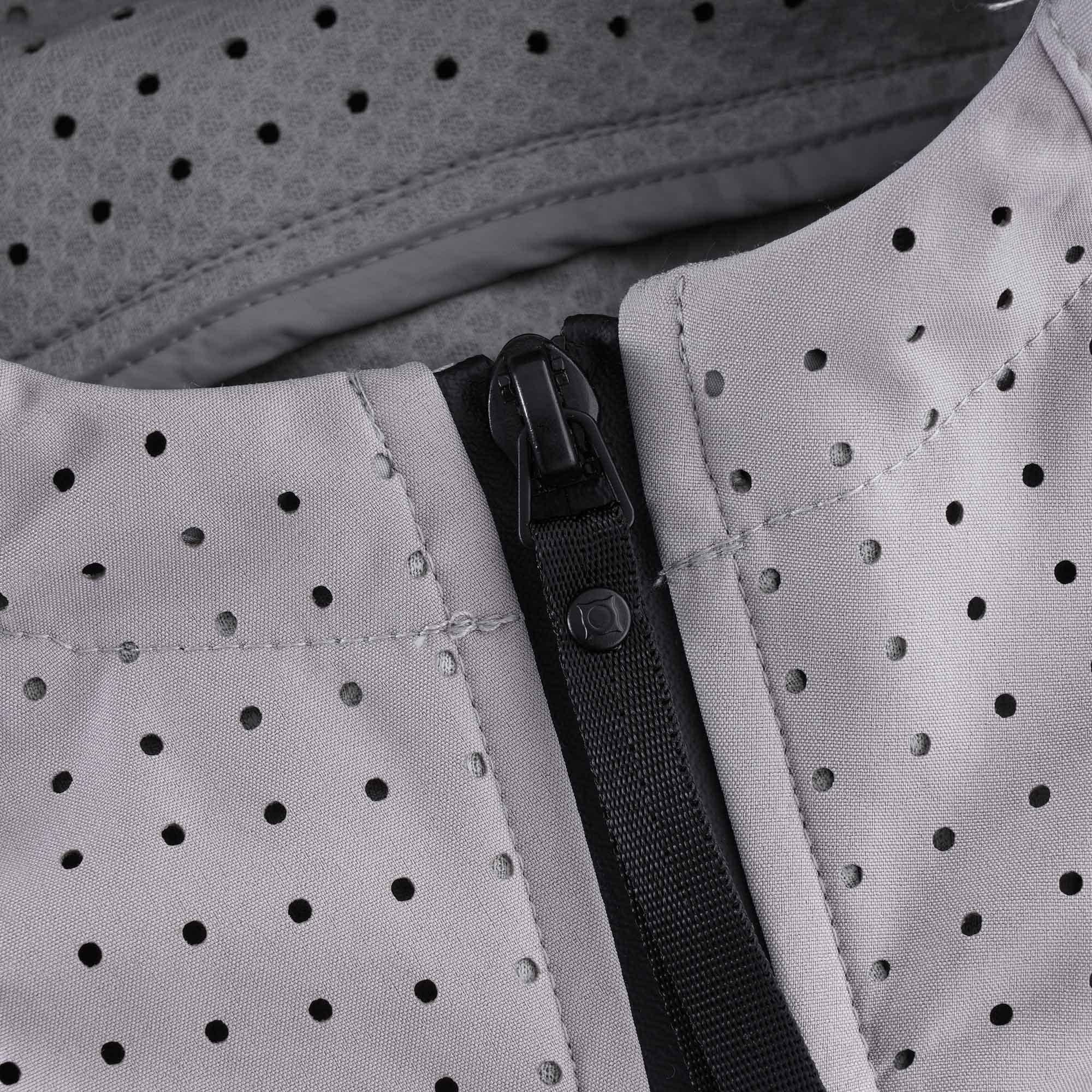 Soft Shell Hooded Jacket - Silver