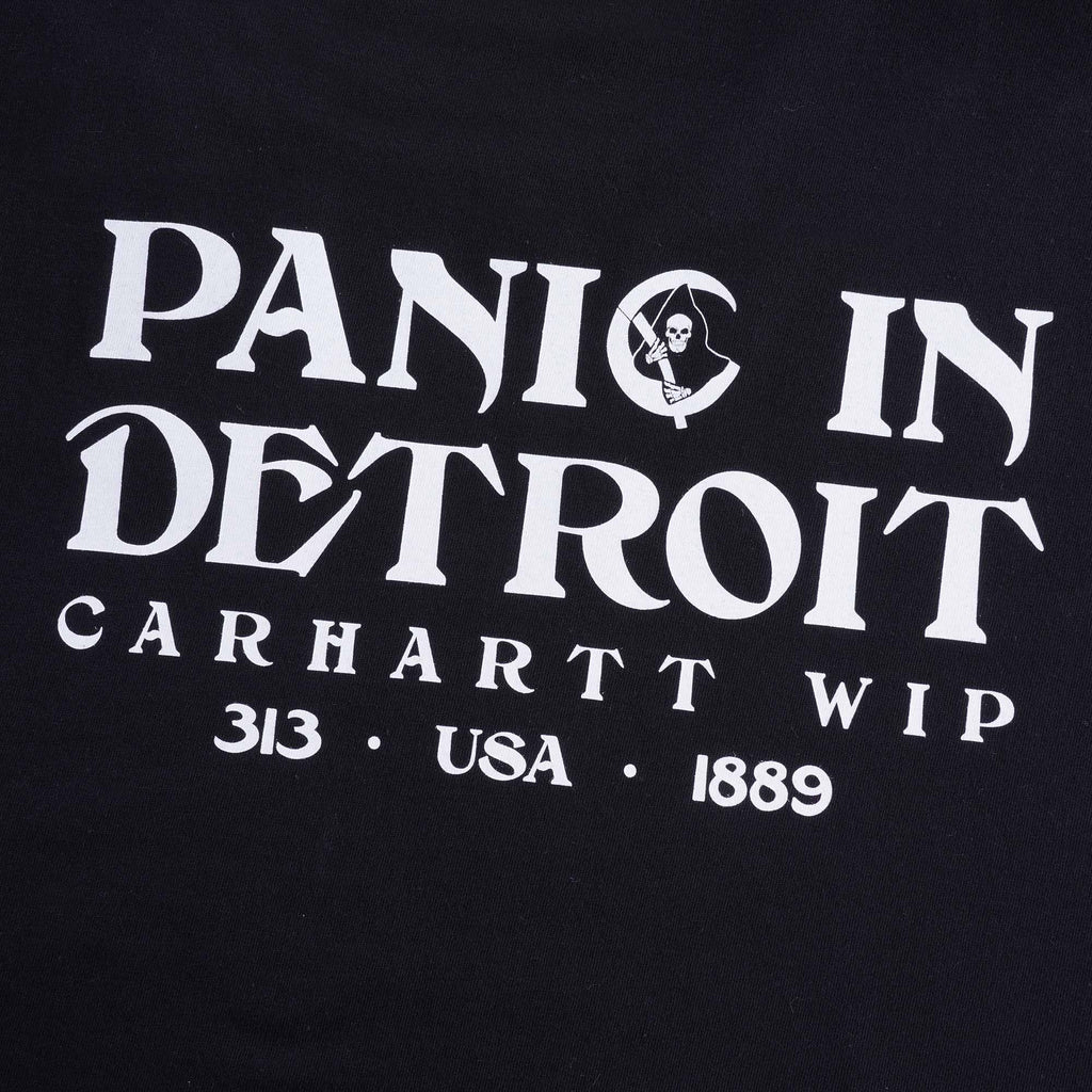Short Sleeve Panic Tee - Black
