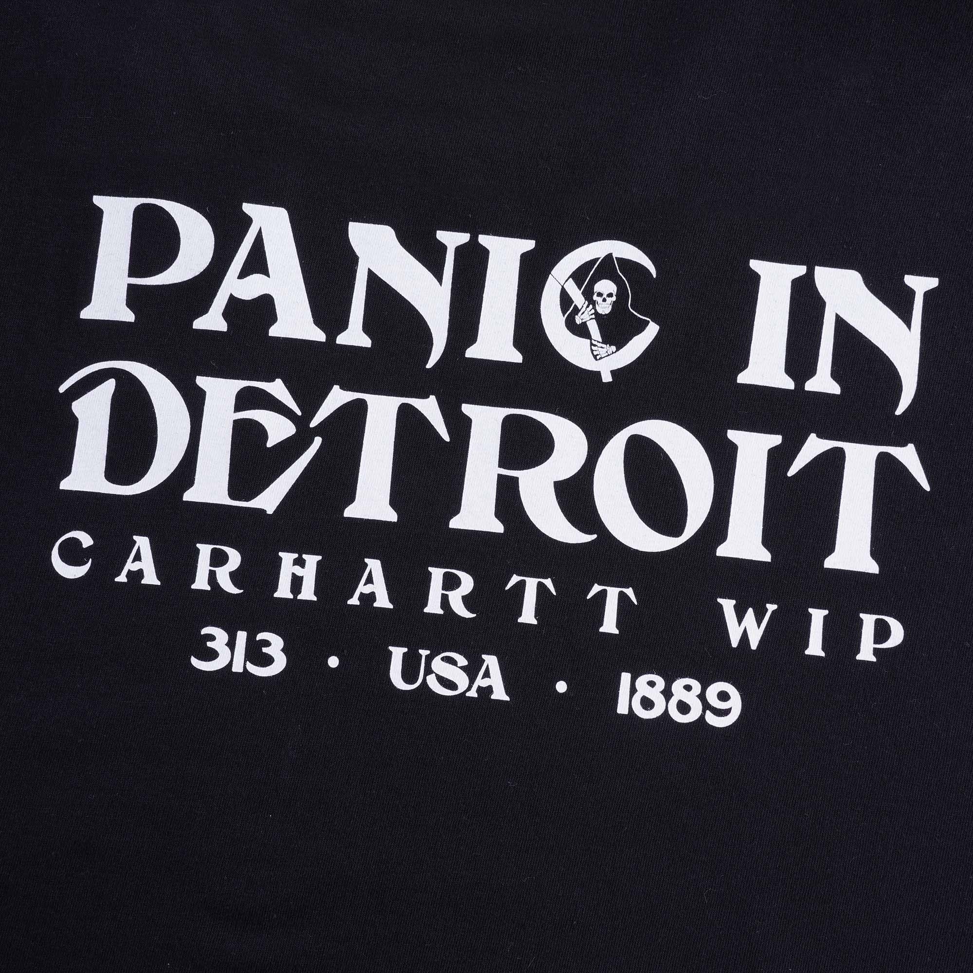 Short Sleeve Panic Tee - Black